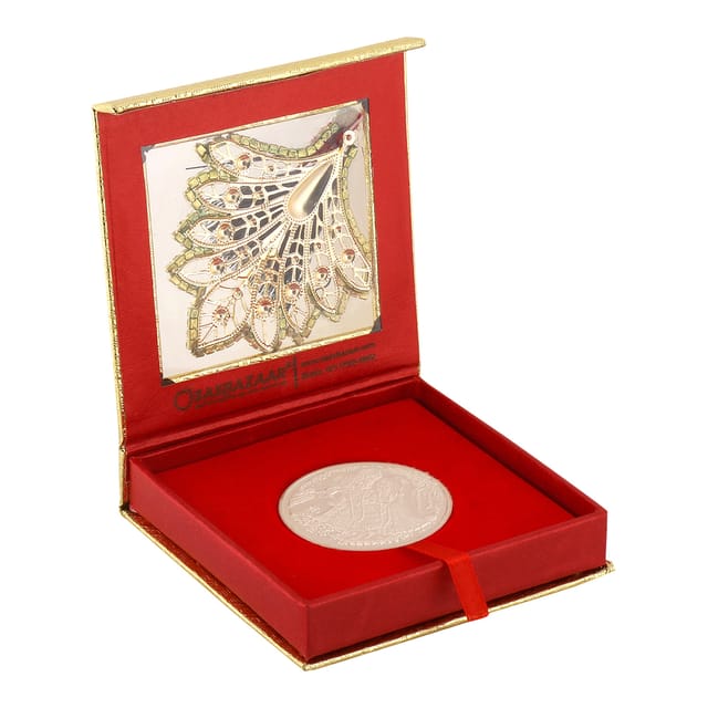999 Fine Silver Rectangle Shape Laxmi Ganesh Silver Coin With Box . Best  Gift for Any Occassion. Pure Silver Coin From India - Etsy