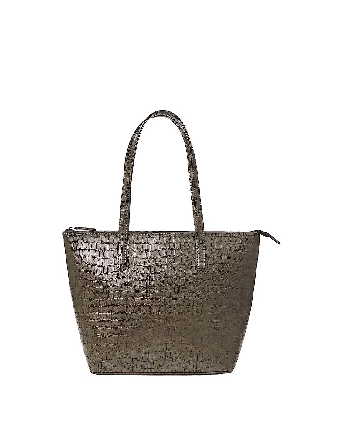 Lychee Bags Women Pu Finish Green Tote Bag