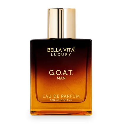 Bella Vita Luxury GOAT Eau De Parfum Perfume for Men with Bergamot, Lavender & Patchouli|Woody & Oriental Long Lasting EDP Fragrance Scent, 100 Ml