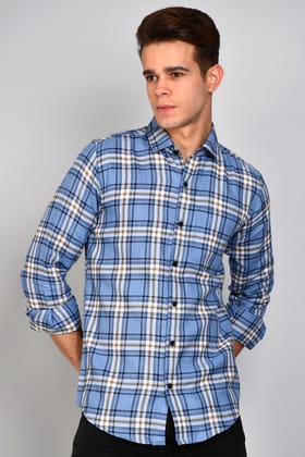 Classic Men's Checked Shirt: Timeless Style & Comfort | Shop Now for the Perfect Look