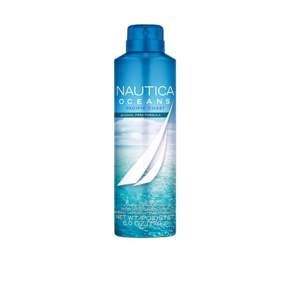 Nautica Oceans Pacific Coast Body Spray - 170g (For Men)