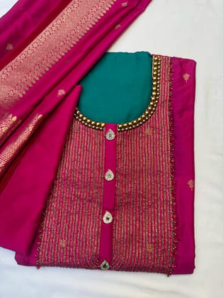 Banarsi Silk Suit