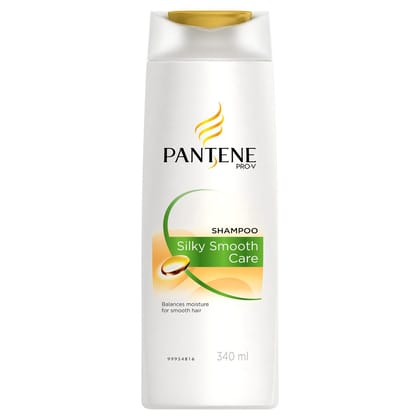 Pantene Silky Smooth Care Shampoo, 340ml