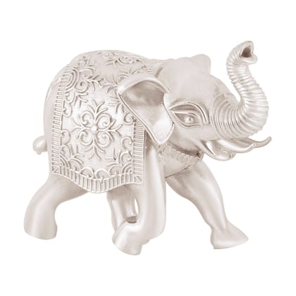 Osasbazaar Sterling Silver Elephant Statue Idol, Hathi ki Murti - 90%-92.5% Pure BIS Hallmarked