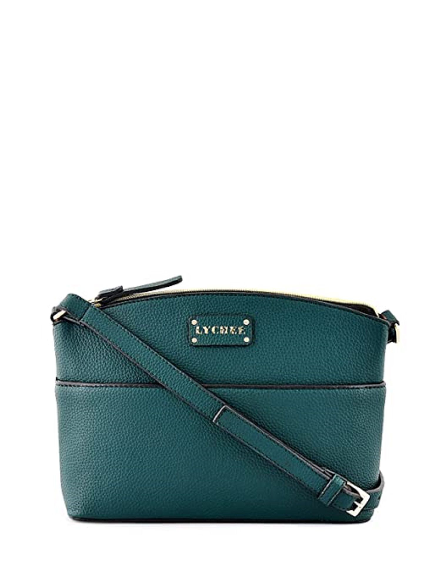 Lychee bags women Pu Green sling Bag