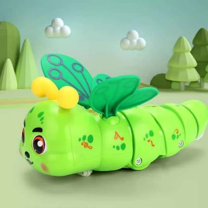 KTRS ENTERPRISE Crawling Caterpillar Toys | Musical Light Up Toy Animal With 360 Degree Rotation