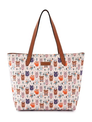 Lychee bags Women Printed Canvas Tote Bags