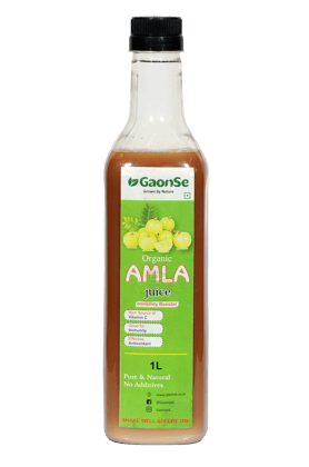 GAONSE ORGANIC AMLA JUICE  1 LITRE