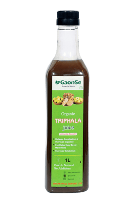 GAONSE  ORGANIC TRIPHALA JUICE 1 LITRE