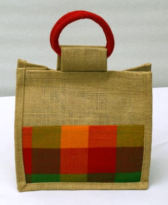 Jute return gift bag