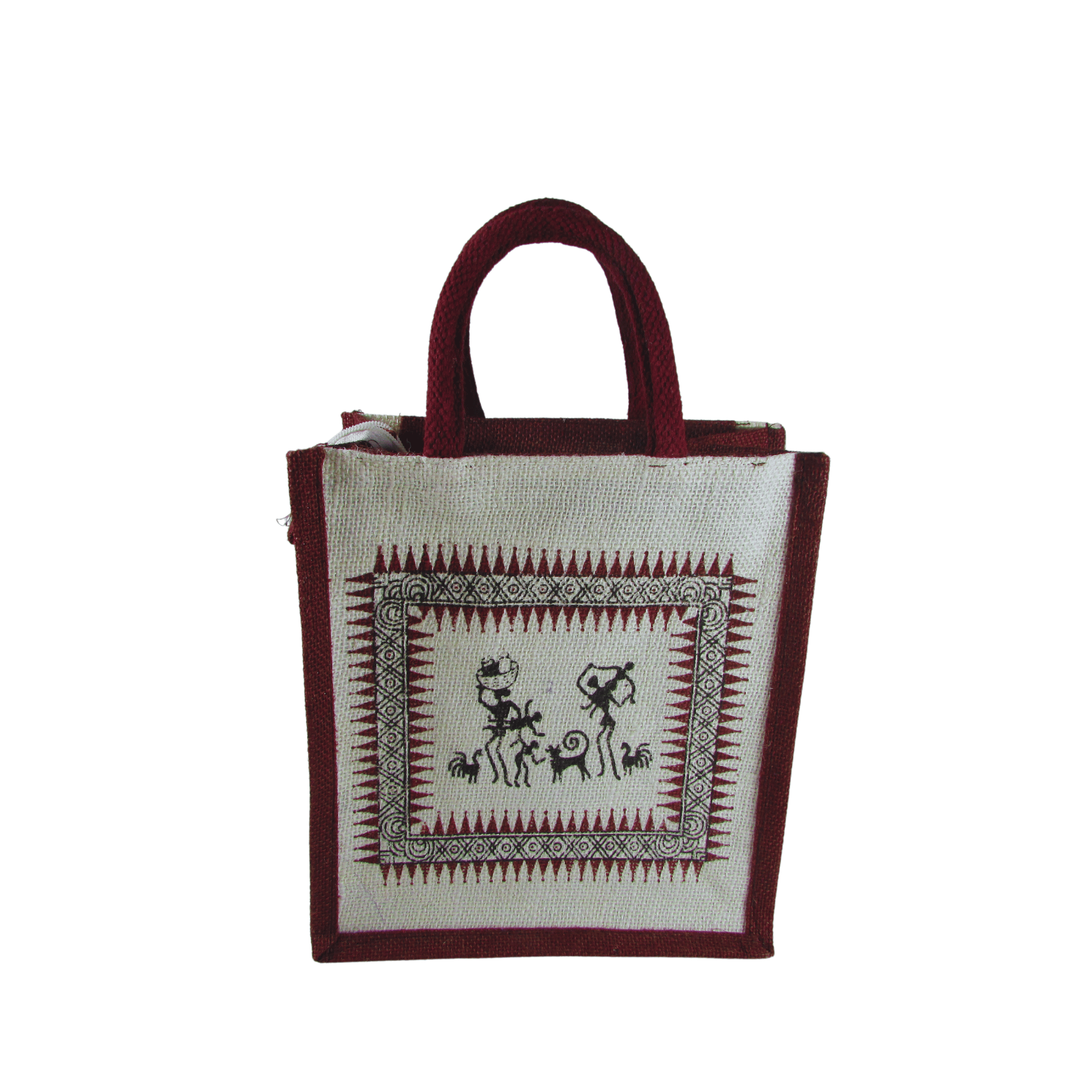 Inbag Jute Bag (Adivasi) for Lunch Box, Go Green MultiPurpose Jute