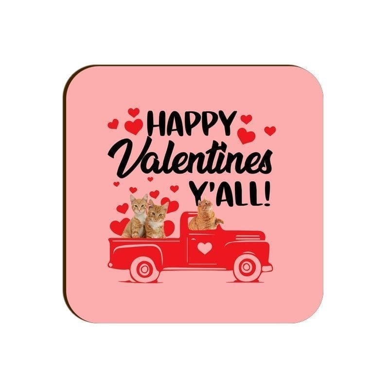 Valentine's Day Special Square Coaster