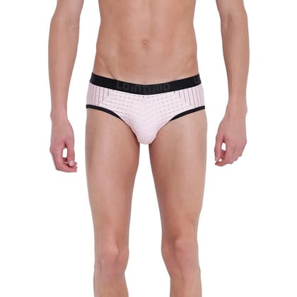 La Intimo Men?s Polyester Spandex Casual Mid Rise Hot Stroke Brief Underwear (Multi-Colour)