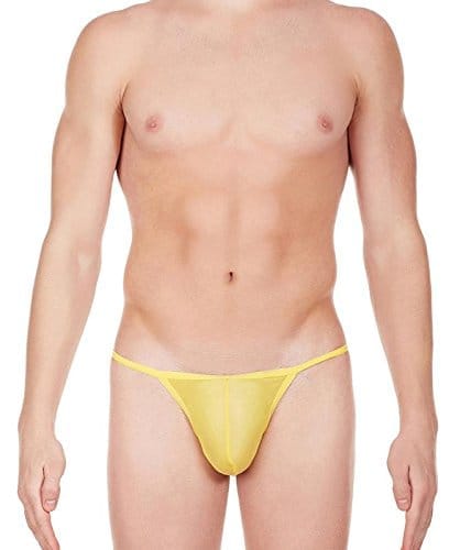 La Intimo Men?s Nylon Spandex Sizzling Bikini Galaxy Brief Underwear