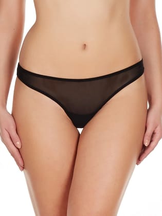 La Intimo Women?s Fine Mesh Thong