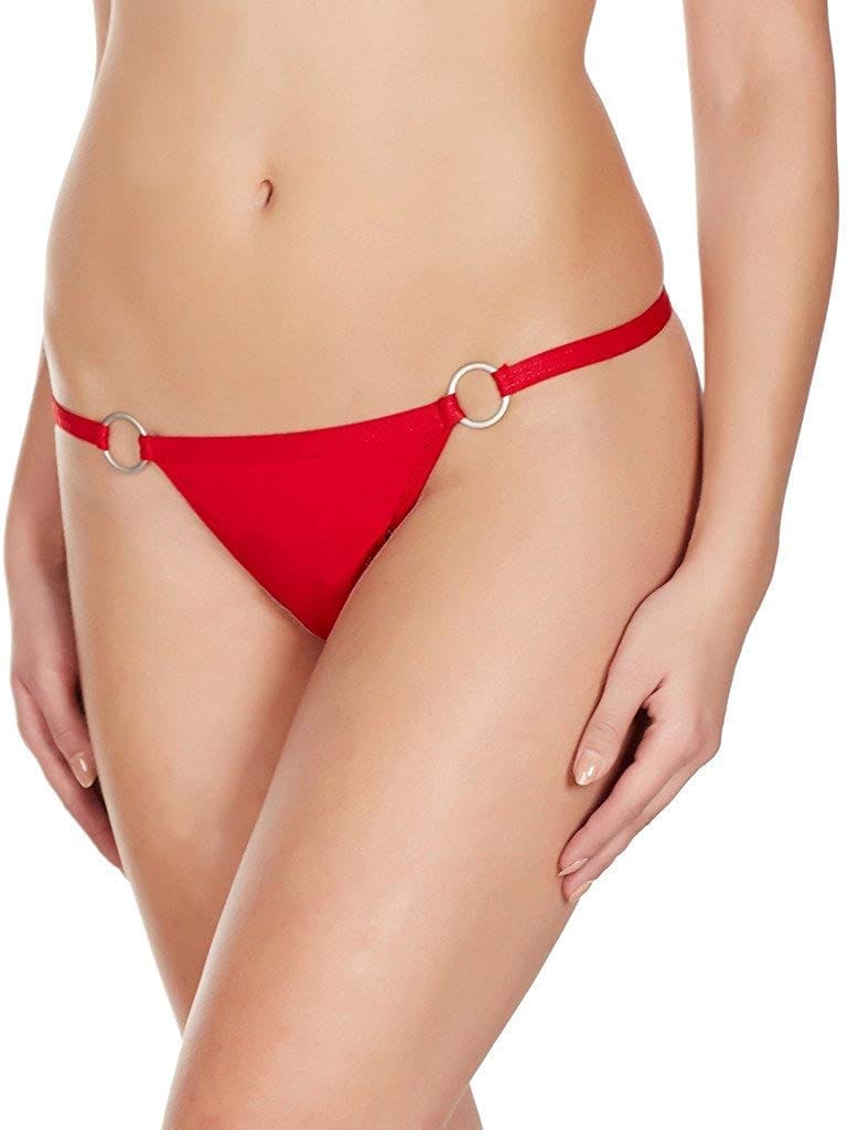 La Intimo - Ring Men Thongs Underwear (Red)_XL-Large(34-36 Inch)