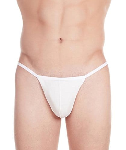 La Intimo Cotton Modal Spandex Men Thongs Underwear (Red)