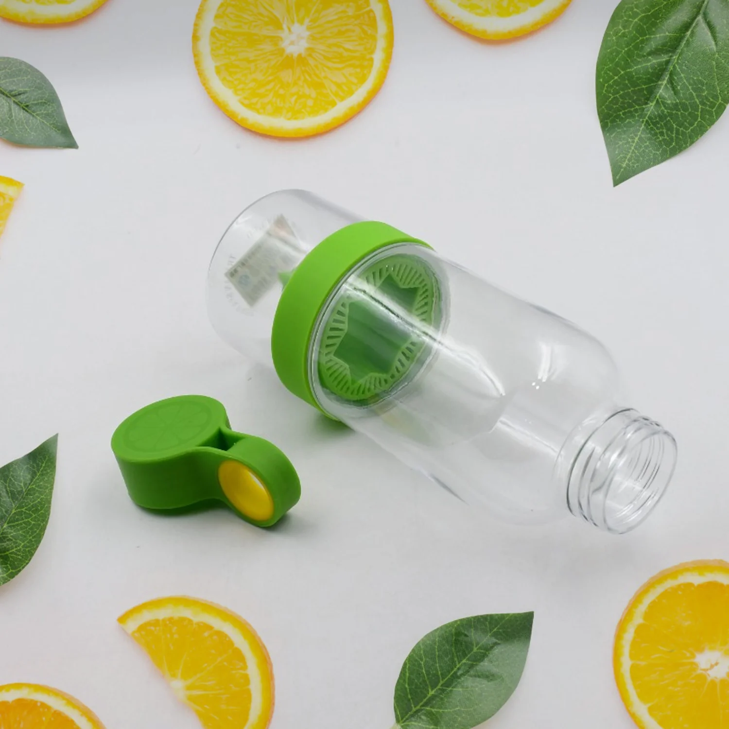 Urban Crew Citrus Zinger Fruit Infuser Water Bottle, Sports Duo Citrus Kid Zinger Juice Water Bottle