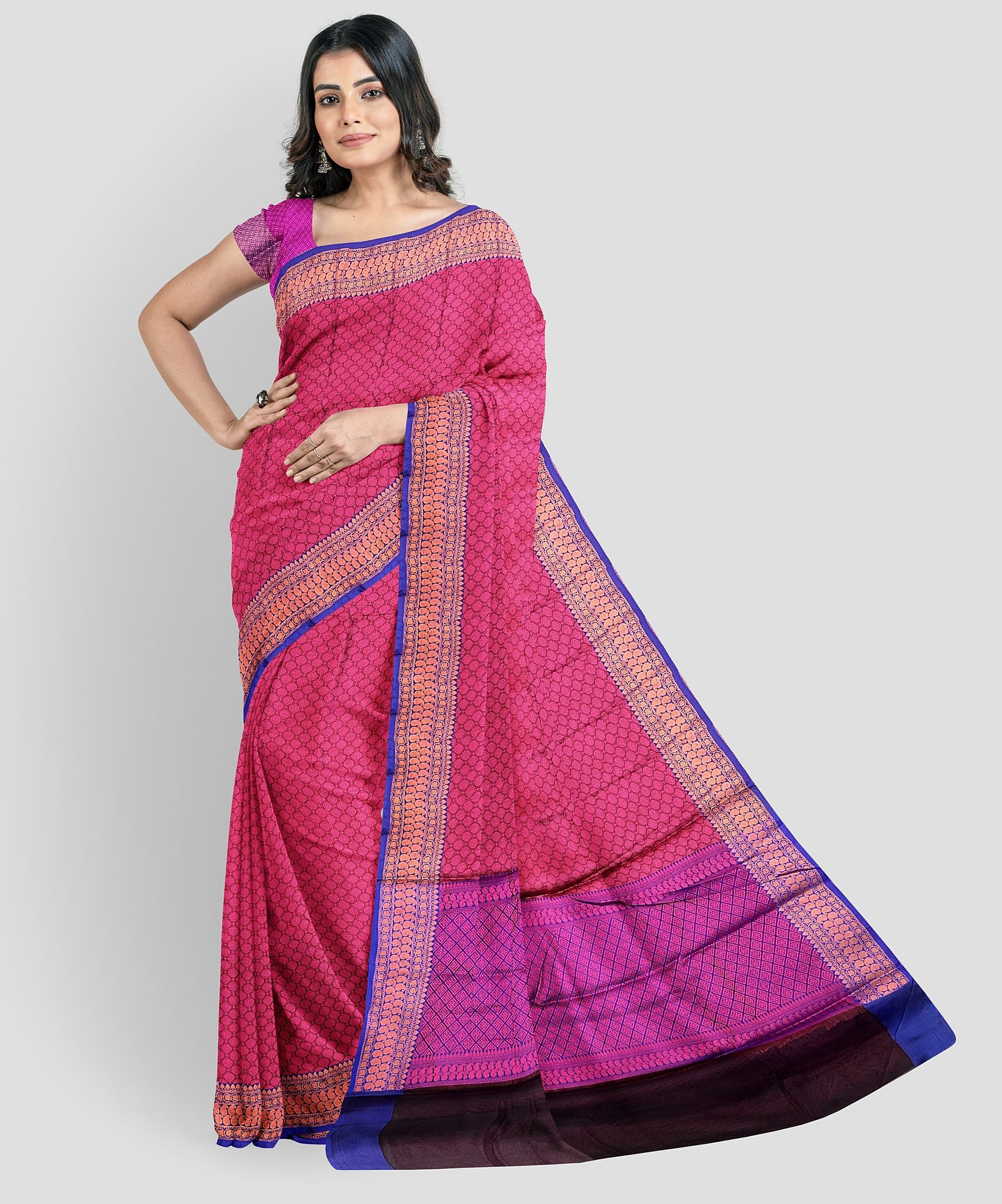 Ladies Banarasi Kora Muslin Alfi Tanchui Silk Sarees at Best Price in  Varanasi - Manufacturer,Supplier,Uttar Pradesh