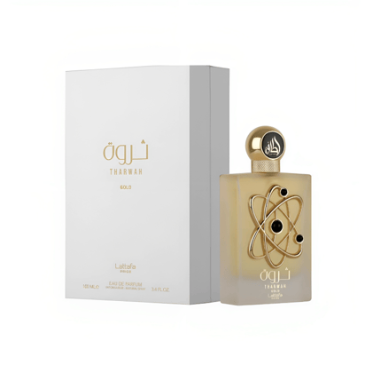 Lattafa Pride Tharwah Gold EDP 100ml Unisex Perfume.