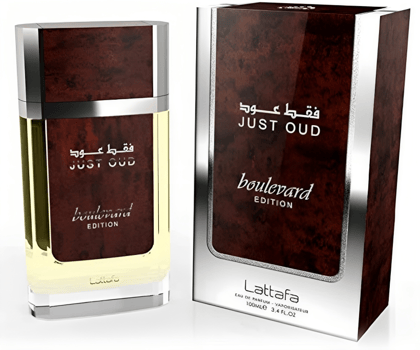 LATTAFA JUST OUD BOULEVARD EDITION Eau de Parfum - 90 ml (For Men & Women)