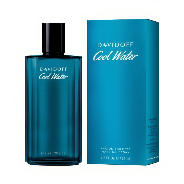 Davidoff Cool Water Eau De Toilette For Men, 125ml