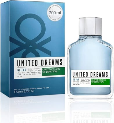 UNITED DREAMS GO FAR FOR MEN EDT 200ML