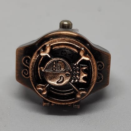 YAKH Cross Skull Ring Watch - Pirate Series