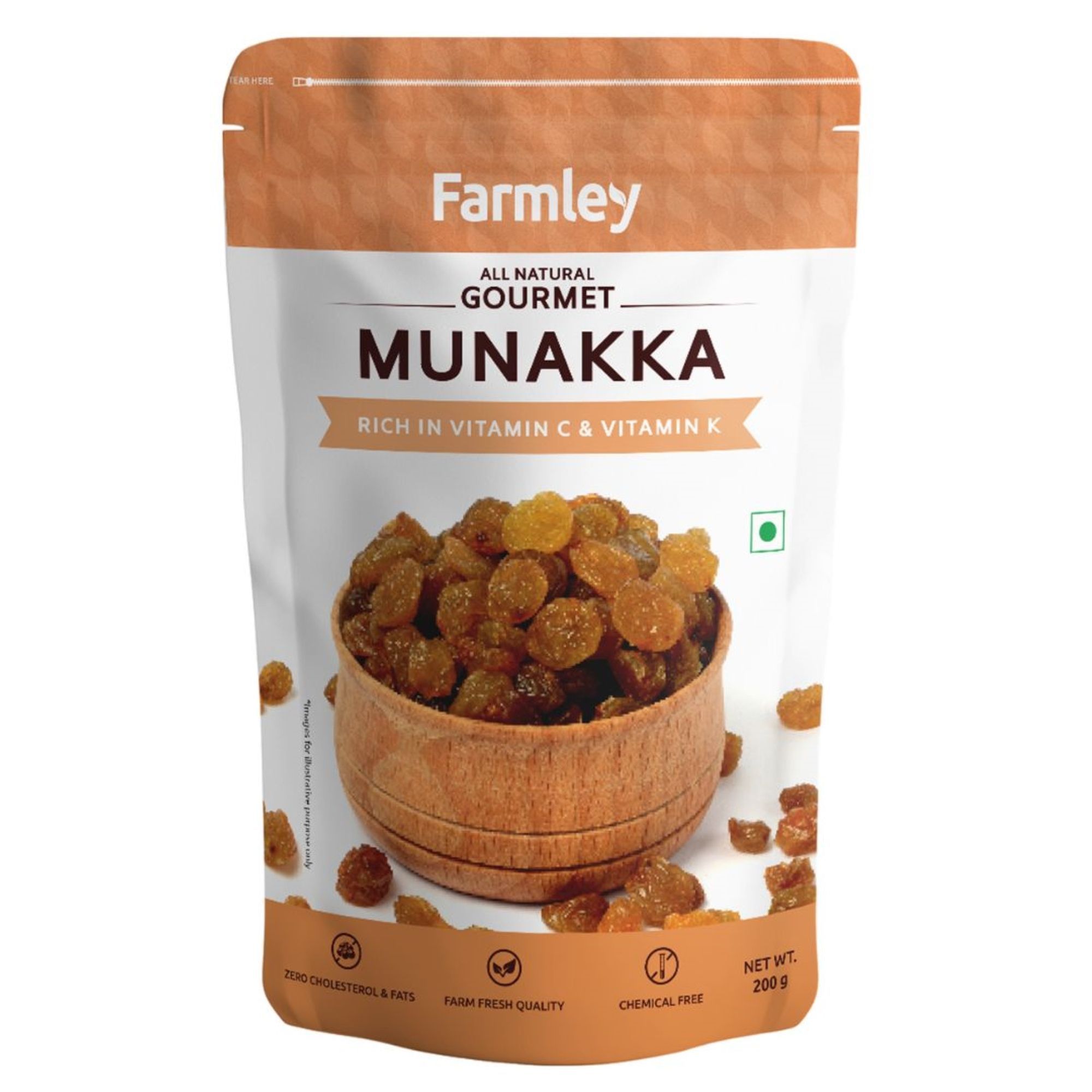 Farmley Premium Munakka 200g