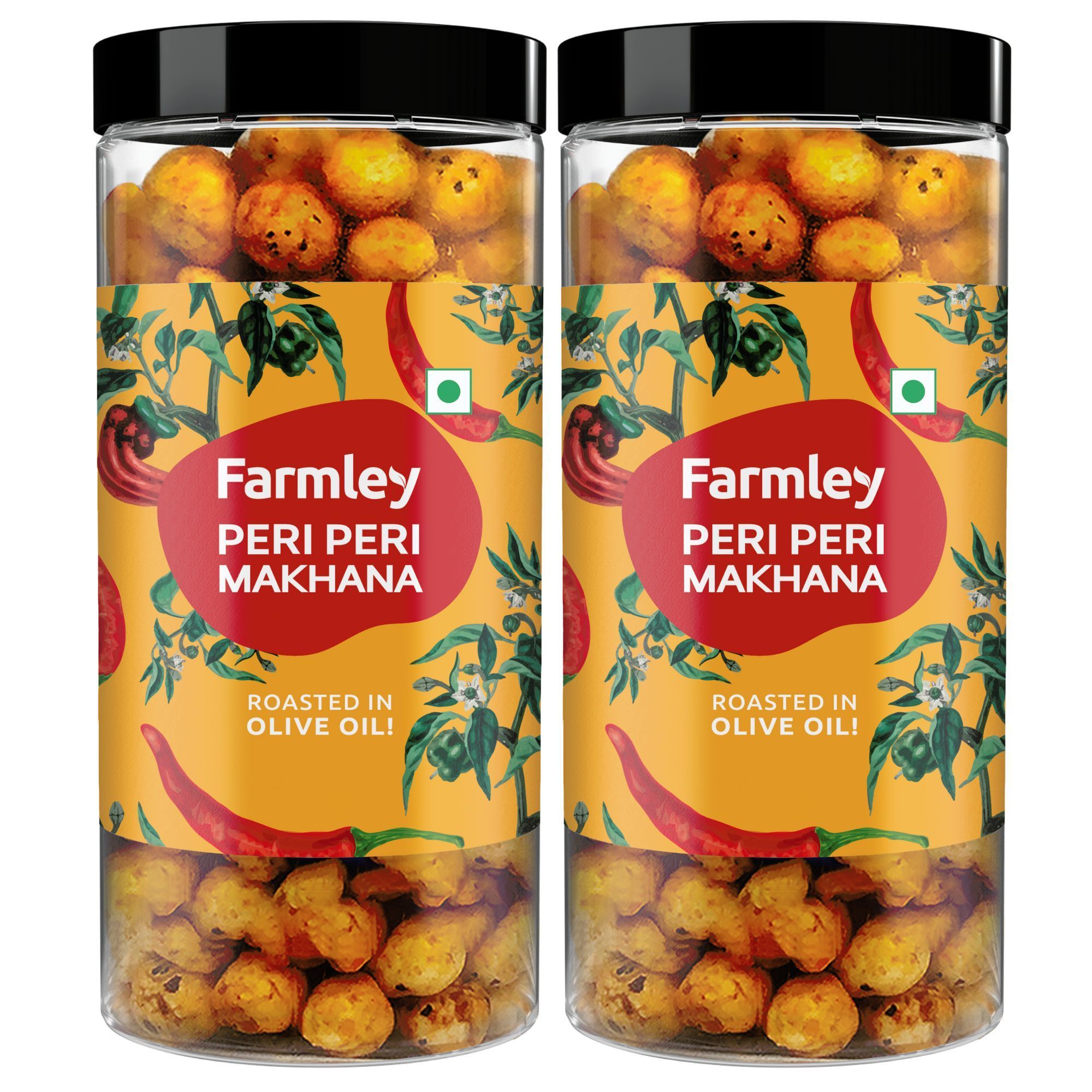 Farmley Peri Peri Makhana Roasted In Olive Oil  (2 x 83 g)