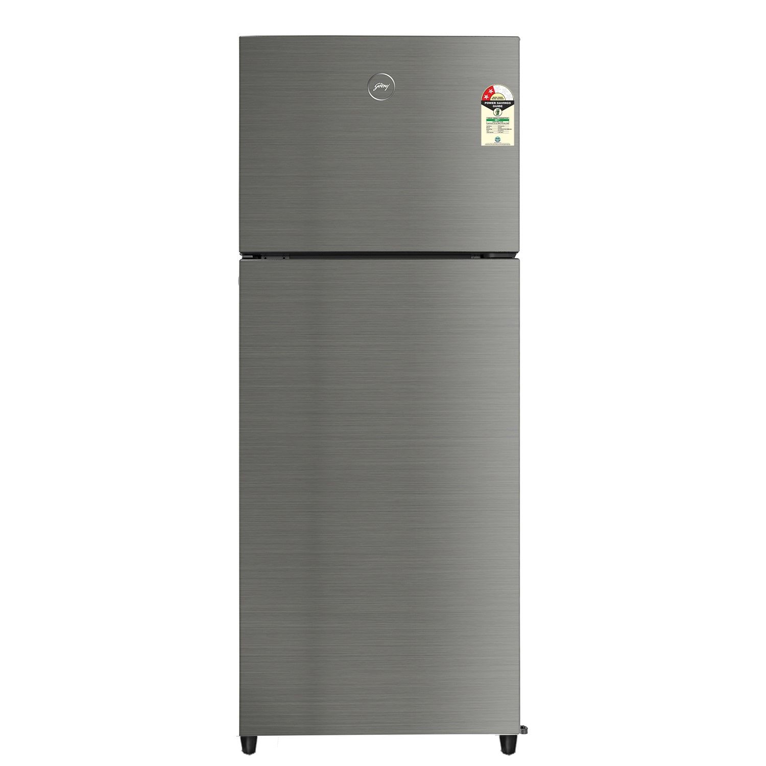 Godrej 234 L 2 Star Inverter, 24 Days Farm Freshness Frost Free Double Door Refrigerator(RT EONALPHA 250B 25 RI JT ST, Jet Steel)