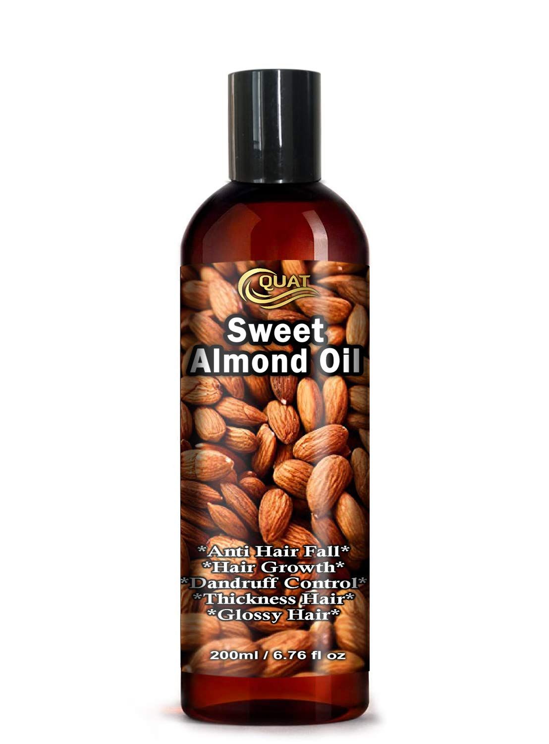 Quat Sweet Almond Hair Oil for Hair Growth 200ml