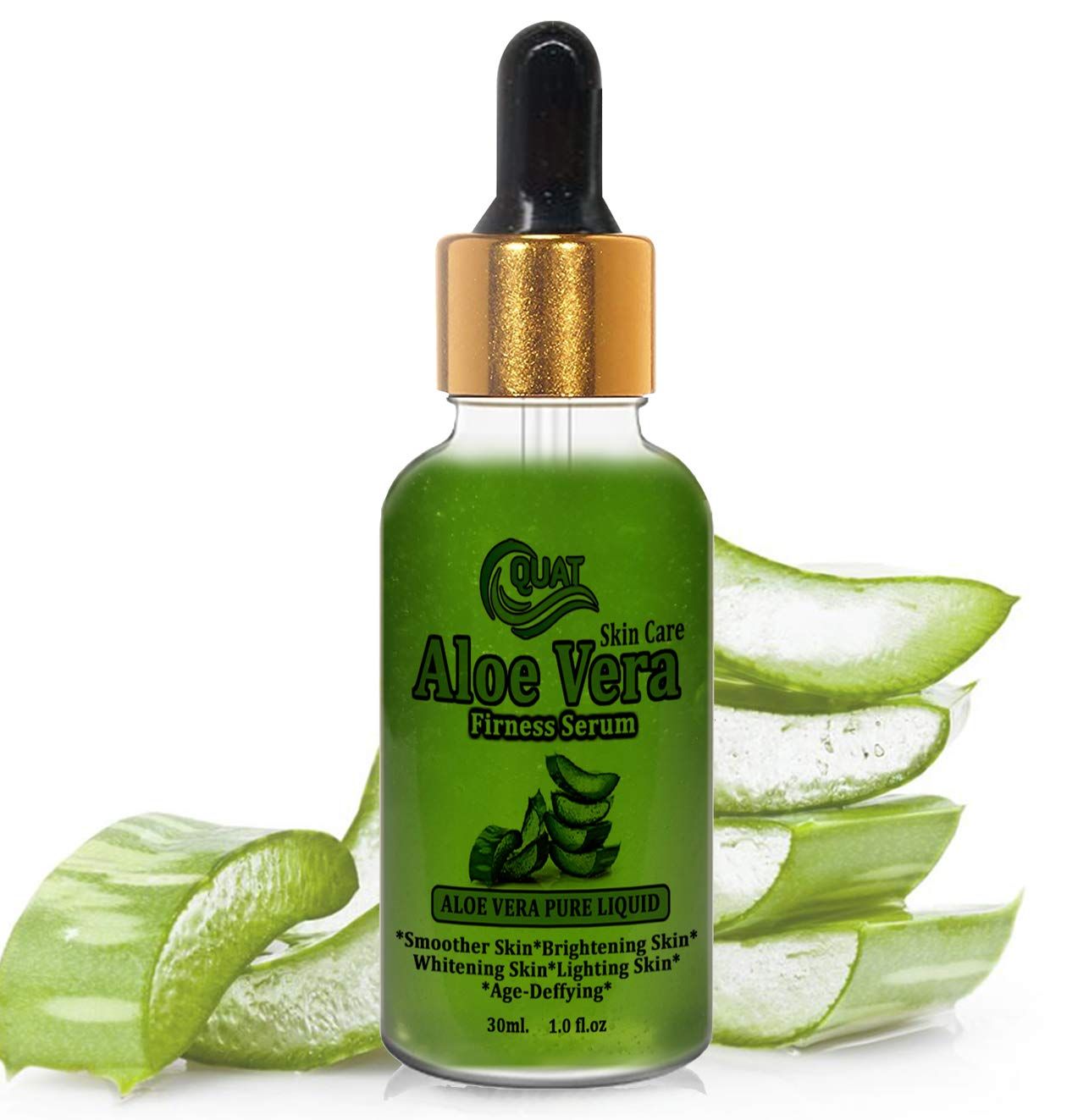 Quat Skin Care Smoother Aloe Vera Fairness Serum for Women (30ml).