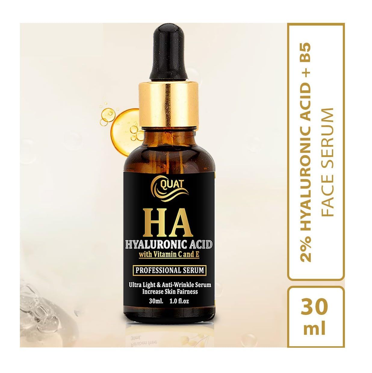 Quat HA Vitamin C with E Professional Face Serum