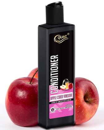 QUAT Apple Cider Vinegar Conditioner, Nourishes, Repair & Shine, For Long and Lifeless Hair, Dream Lengths (250ml)