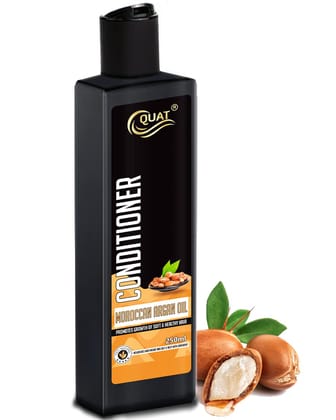 QUAT Moroccan Argan Oil Conditioner, Nourishes, Repair & Shine, For Long and Lifeless Hair, Dream Lengths (250ml)