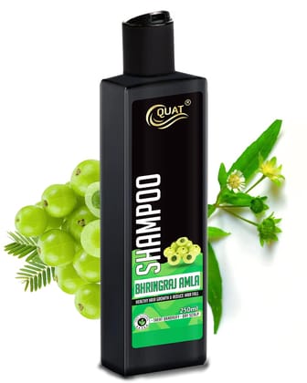 Quat Bhringraj-Amla hair shampoo for healthy hair growth and reduce hair fall (250ml)