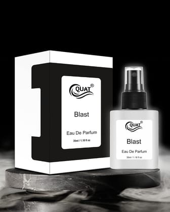 QUAT Blast Eau De Parfum - Premium Long Lasting Fragrance Spray Perfume - 35 ml (For Men & Women)