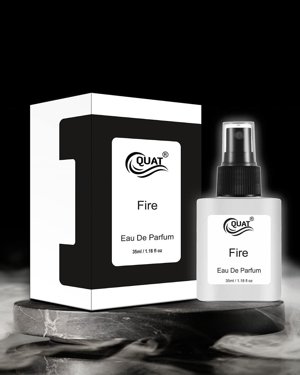 QUAT Fire Eau De Parfum - Premium Long Lasting Fragrance Spray Perfume - 35 ml (For Men & Women)