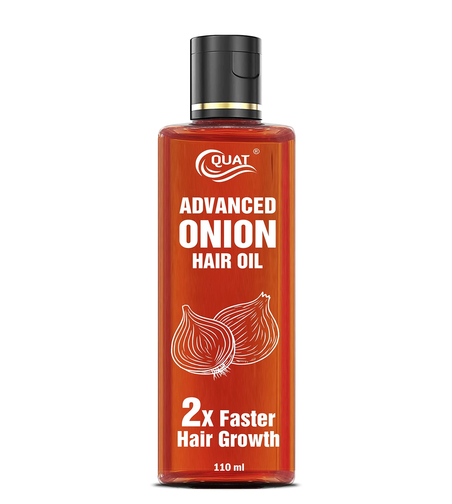 QUAT Advanced Onion Hair Oil for 2x faster hair growth Hair Oil (110 ml)