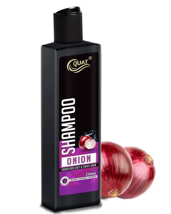 Quat Onion hair shampoo for smoother soft & shiny hair (250ml)