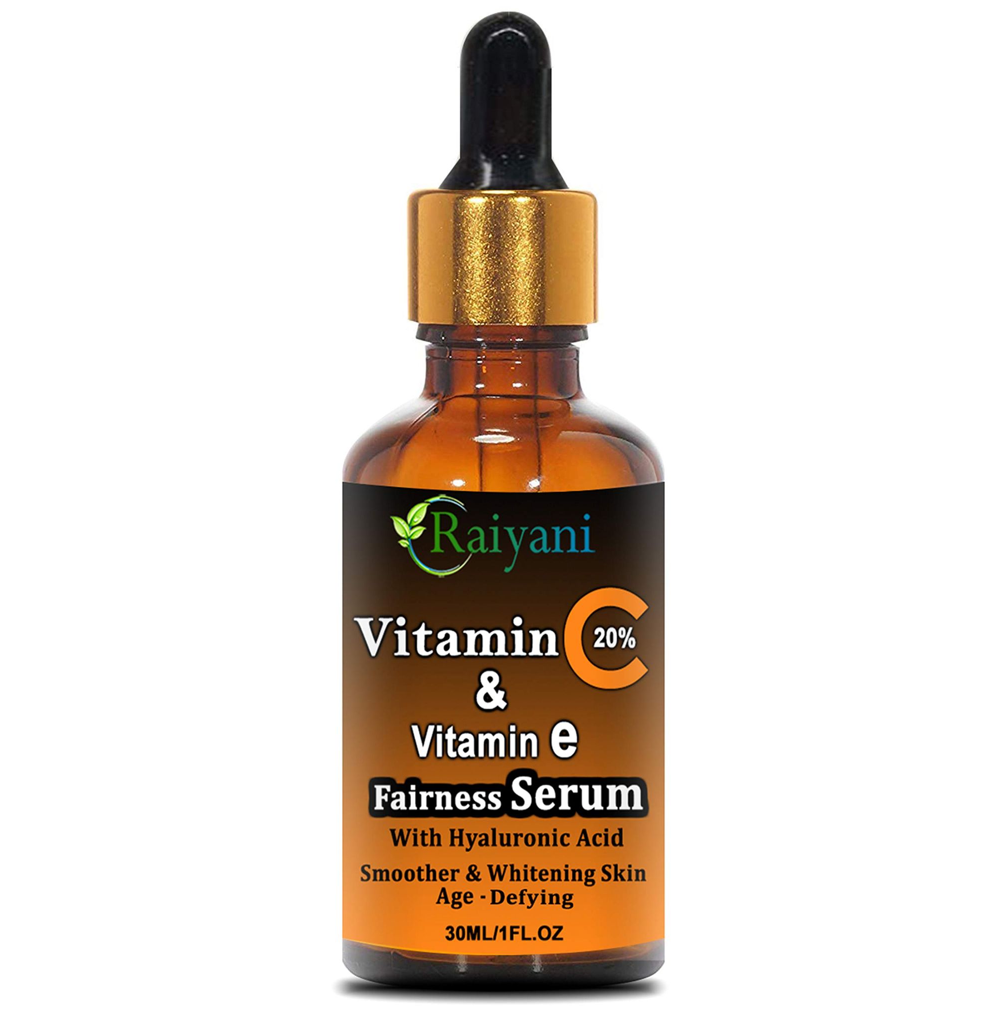 Raiyani Vitamin C With E Face Serum For Glowing Whitening For Women