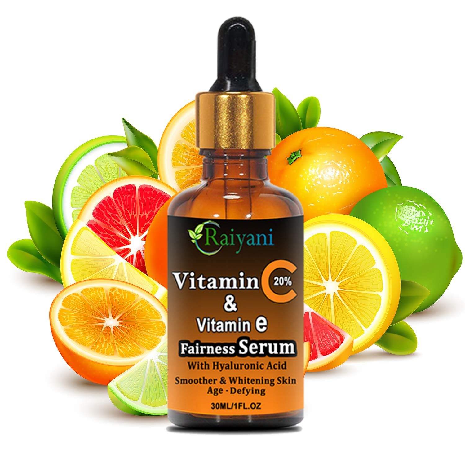 Raiyani Vitamin C With E Face Serum For Glowing Skin