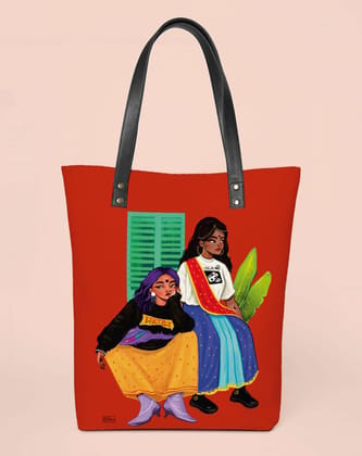 Lychee bags Printed Canvas Tote Bag