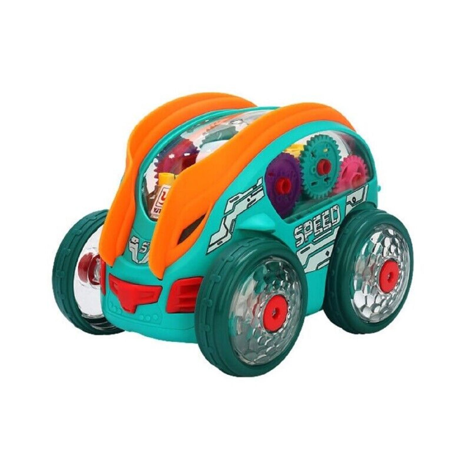 KTRS Enterprise Electric Rotating Stunt Car Walking Toy for Boys Girls Educational Supplies