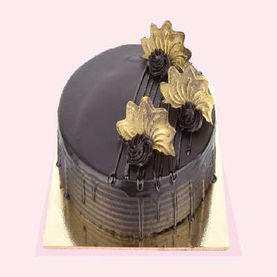Dutch Chocolate Truffle - Birthday Cake - Choose Flavour - Choose Topper -  Indiaflorist247