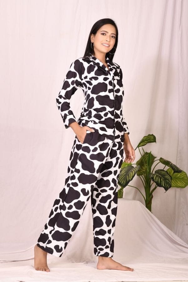 Black best sale cotton pyjamas