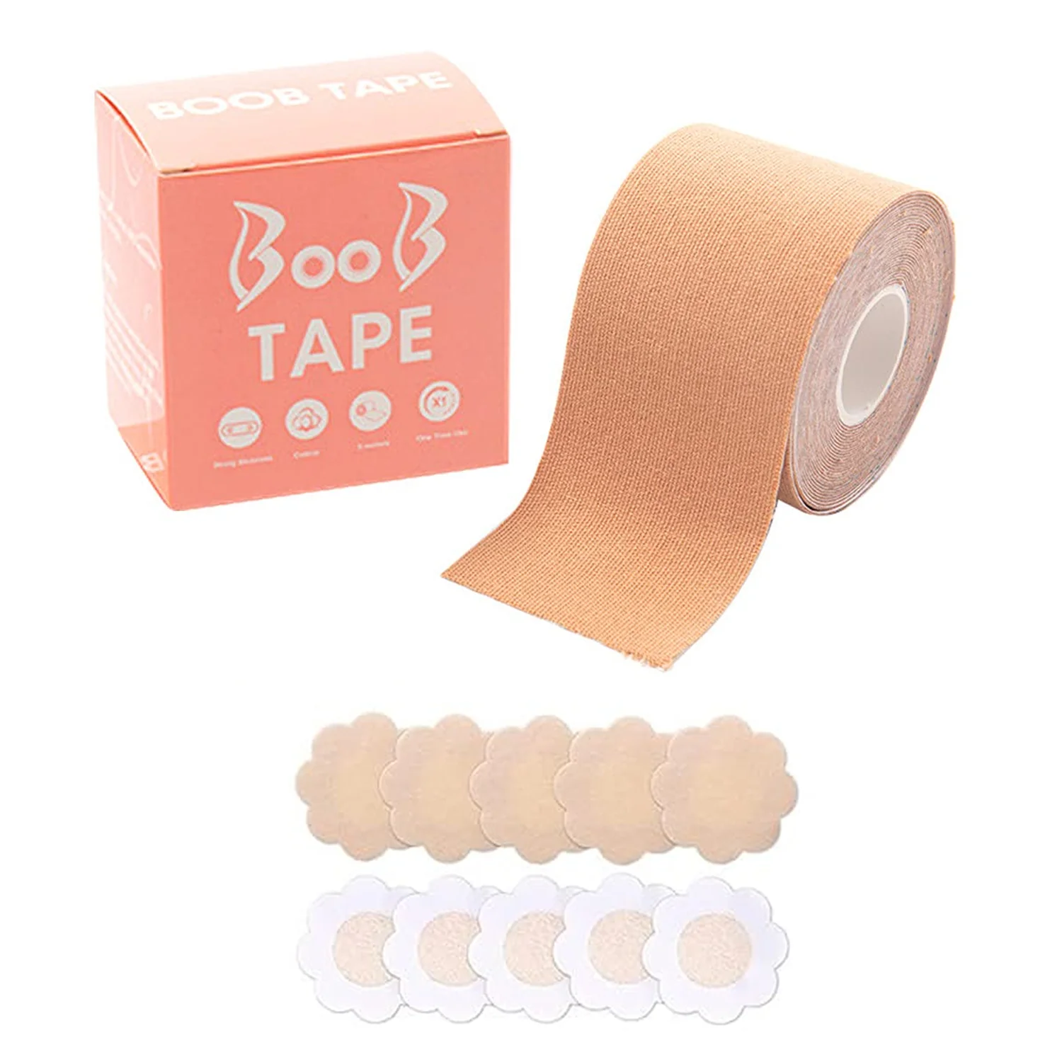 Breast Lift Tape Easy Lift Adhesive Bra - 3 Pairs