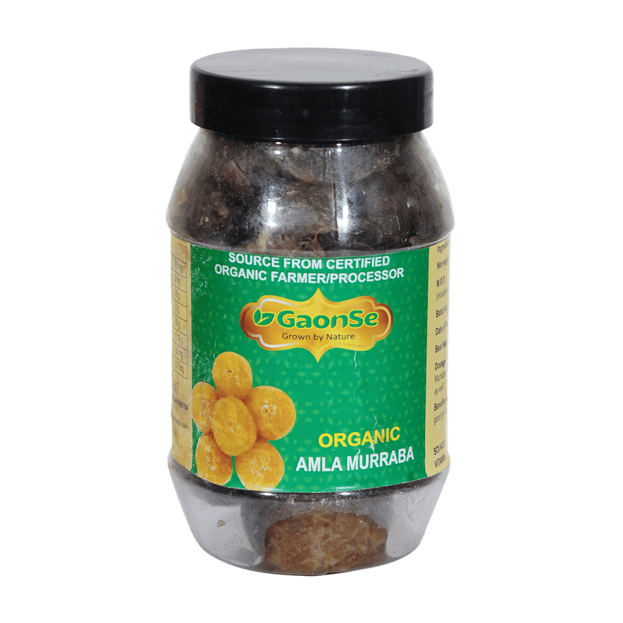 GAONSE ORGANIC AMLA MURABBA 500 GM