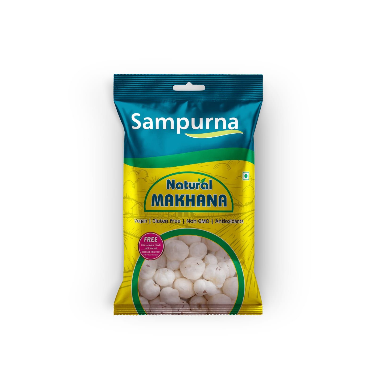 Sampurna Makhana/Foxnuts/Phool Makhana: Vegan, Gluten-free, Rich in Protein